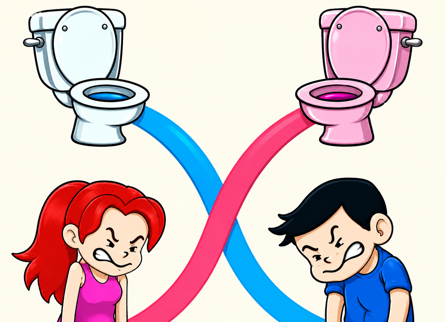 Toilet Race